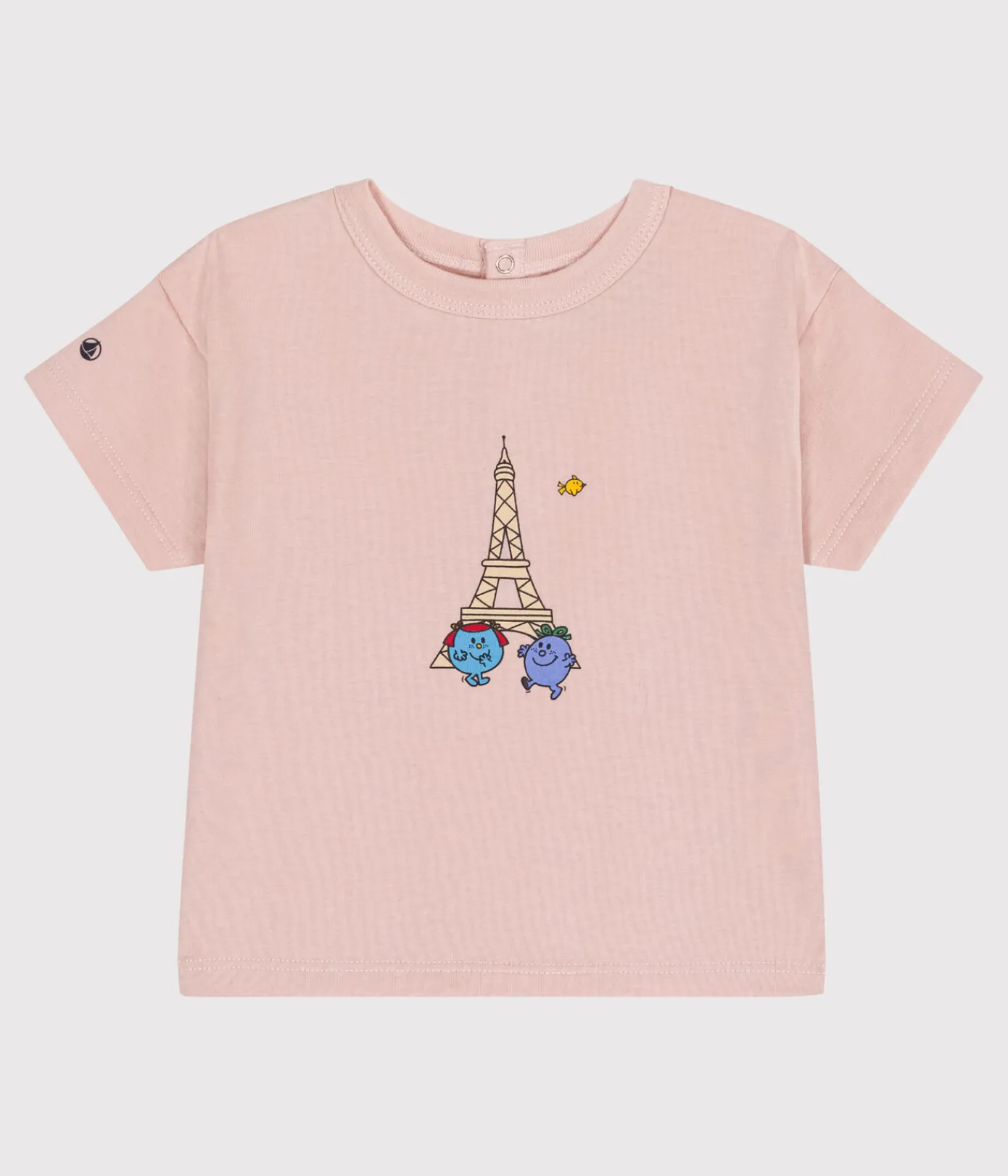 Petit Bateau T-Shirts, Oberteile*T-Shirt Mr. Men und Little Miss aus Baumwolle für Babys rosa SALINE