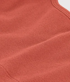 Petit Bateau Bhs, Slips, Bodys*Unifarbenes Damen-Bustier aus Baumwolle und Elastan braun FAMEUX