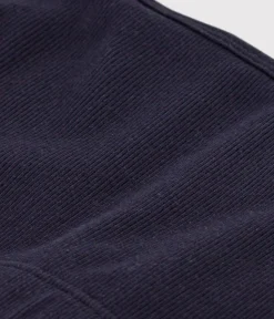 Petit Bateau Bhs, Slips, Bodys*Unifarbenes Damen-Bustier aus Baumwolle und Elastan blau SMOKING