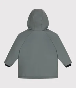 Petit Bateau Mäntel, Jacken, Regenjacken*Warme Kinder-Regenjacke aus Sherpa für Mädchen und Jungen grün THUYA