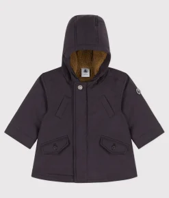 Petit Bateau Jacken, Anoraks*Wasserabweisender Baby-Parka grau DUMBO
