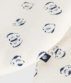 Petit Bateau Sets, Overalls & Latzhosen|Newborn*Wattierter Baby-Overall aus Baumwolle mit Pinguin-Motiv blau MILK/ SOIR