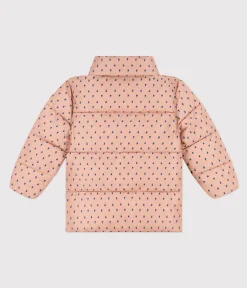 Petit Bateau Mäntel, Jacken, Regenjacken*Winterjacke mit ausziehbarer Kapuze für Mädchen VINTAGE/ MULTICO
